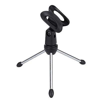 Detachable Foldable Portable Angle Adjustable Tripod Table Desktop Mic Microphone Stand Holder Bracket Superior Quality and Creative Fashion processing