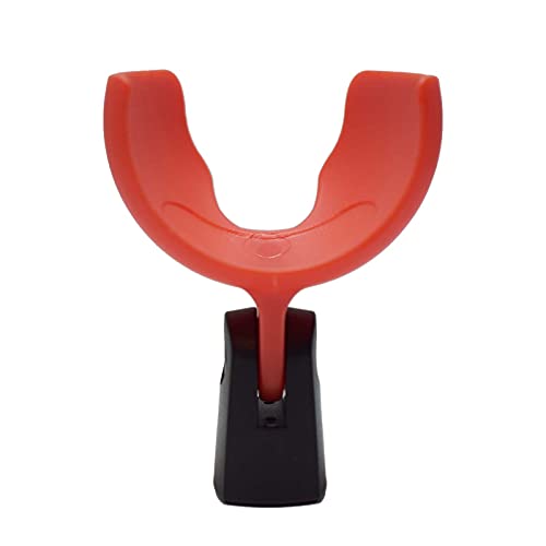 Ammo Clip 520 Bullet Mic Holder Compatible With Shure 520DX Green Bullet, Superlux D112/C and Other Similar Harmonica Microphones (Chilly Red) - color: Chilly Red