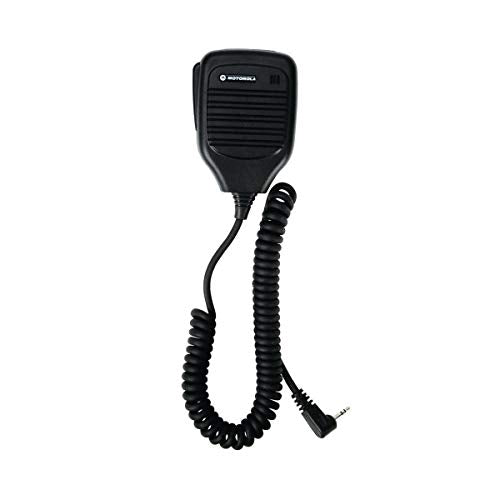 Motorola 53724 Remote Speaker Microphone (Black) - size: 1 Count (Pack of 1)