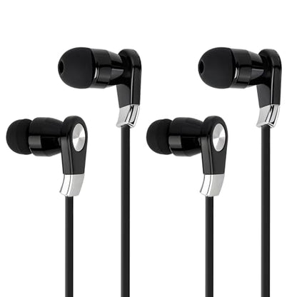 LANDIBO USBC Earbuds, in-Ear Headphones with Volume Control, Built-in microphoneUSB C Earbuds Wired, Clear Sound Quality, bass Noise Cancellation, Headphones Wired (Black + Black)