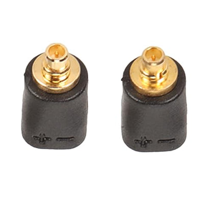 MMCX Cable Adapter Replacement for IE300 IE600 IE900 and N30 N40 N5005, MMCX to 0.78mm Female Connector Cable for HiFi Earphones with Durable One - Piece Des (Black) - color: Black
