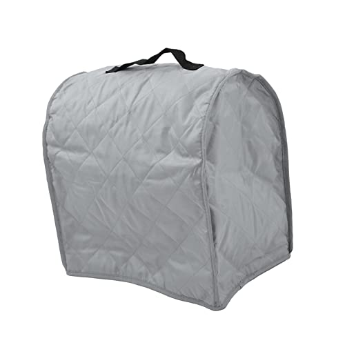 Kitchen Mixer Cover Carry Bag for 5Qt/6Qt, Fits Most Stand Mixers, - Scratch Quilted Polyester Pongee Fabric with Storage Pockets (Grey) - color: Grey