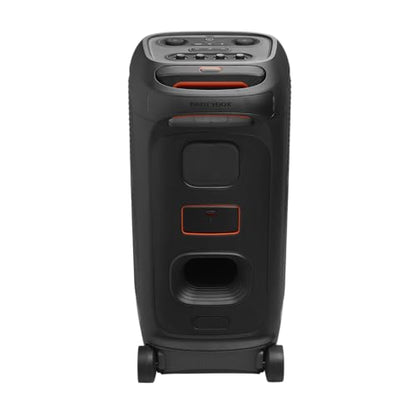JBL PARTYBOX Stage 320 Portable Party Speaker Bundle with 2 Wireless Microphones (Black)