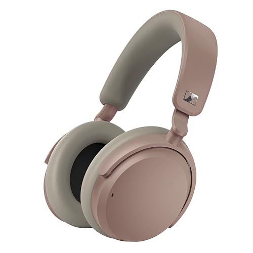 Sennehiser ACCENTUM Wireless Headphones, ANC, 50 Hr Battery, Taupe - color: Taupe, style: ACCENTUM Wireless
