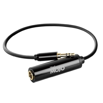 Tecmojo 1/4 to 3.5mm Adapter, 3.5mm 1/8 inch Male to 6.35mm 1/4 inch Female Stereo Audio Adapter for Headphones, Speaker, Guitar, Keyboard Piano, Home Theater Devices, Black