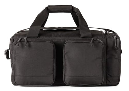 5.11 Tactical Range Ready Trainer Bag, Ammo Molle Duffle, Secure EDC Pack | Style 56567ABR, Range Bag with Shoulder Strap, Padded Compartments, EDC Training Storage, Durable - color: Black