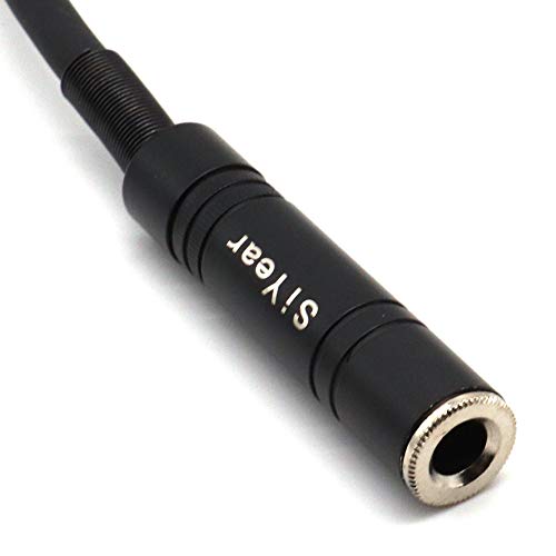 1/4" Stereo to Dual 1/4" Mono Insert Cable, 6.35mm (Quarter inch Female TRS to Dual 1/4 Inch Male Y Splitter Breakout Cable Patch Cord (50CM) - color: 6.35-2X6.35-50cm