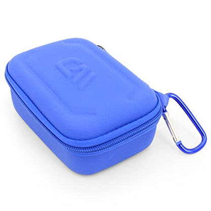 CASEMATIX Carry Case Compatible With DJI Mic 2 Wireless Microphone System While in Charging Case, Blue