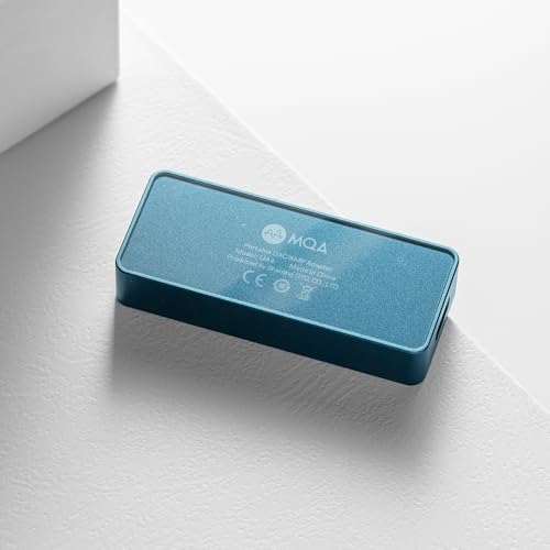 SHANLING UA4 Portable USB DAC/AMP Headphone Amplifier,Support MQA 16X,768kHz DSD512,High Driving Power for Android/iOS/Mac/Windows,dongle Volume Control,3.5/4.4mm up to 237mW@32Ω Output (Blue) - color: Blue