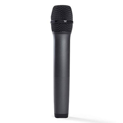 JBL Wireless Two Microphone System with Dual-Channel Receiver, Black (Renewed)