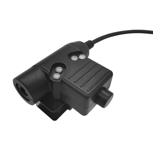 TP120 6 Pin Military U94 PTT, Push To Talk System Compatible with Baofeng Harris Falcon III TCA L3harris PRC148 PRC152 AN/PRC-152A PRC-163 Two Way Radio