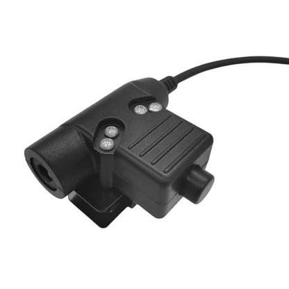 TP120 6 Pin Military U94 PTT, Push To Talk System Compatible with Baofeng Harris Falcon III TCA L3harris PRC148 PRC152 AN/PRC-152A PRC-163 Two Way Radio