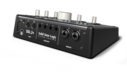 Solid State Logic 2 MKII Plus USB-C Audio Interface 2x4 | Four Balanced Outputs, and Class-Leading Mic Preamps - style: SSL 2 Plus MKII