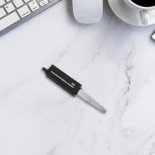 BESPORTBLE Portable and Single Channel Headphone Amplifier Converter with XLR Input, Mini Stereo Audio Gain Control, Lightweight Volume Amplifier for Digital Use