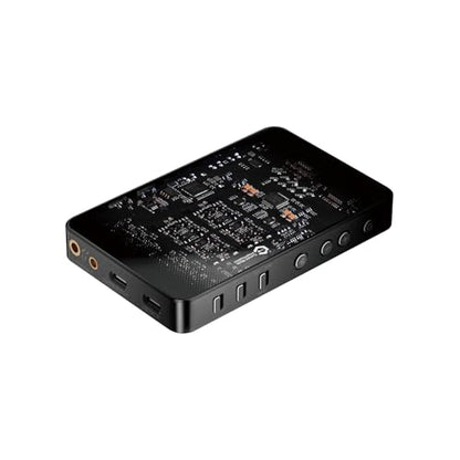 Questyle Sigma Bluetooth Headphone Amplifier USB C Rechargeable DAC Amps | [MFi Certified] Portable Bluetooth 5.4 USB Amps with 3.5mm and 4.4mm Dual Outputs PCM768/DSD512 for Smartphones/PC/Laptop