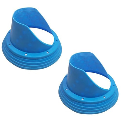2 Pack Car Door Speaker Rain Shield Cover Baffle 6.5 Inch Speakers Waterproof Weather Protection Case Silicone Cap for Car Audio Radio Stereo Speakers