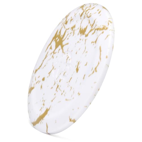 WC Side Plates for Arctis Nova Pro Wireless, Pro Wired & Nova Elite | Made by Wicked Cushions | Also fits Nova Pro Omni, 7, 7X & 7P | Gold Marble - color: Gold Marble