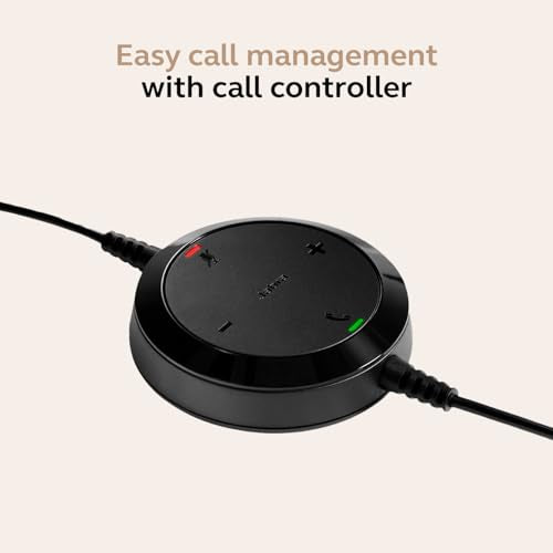 Jabra Evolve 20 SE Wired Dual-Ear Headset with Microphone for Work, USB-A and USB-C Wired Headphones, Microsoft Teams Certified, On-Ear Comfort, Connects to Laptops, iPhone & Android Devices - color: Mono, style: Microsoft Teams