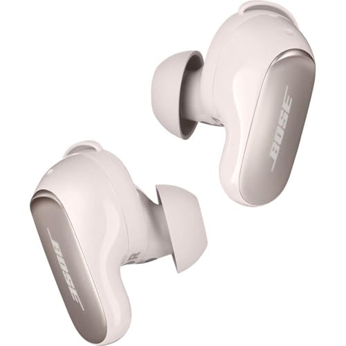 Bose QCEARBUDIIIW QuietComfort Ultra Noise Cancelling Earbuds - White (Renewed) - color: White
