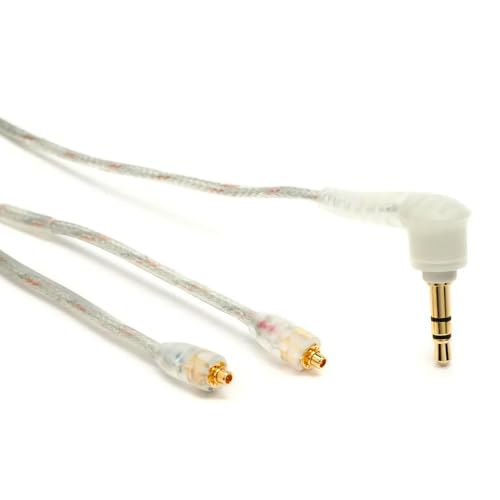 Shure EAC64CL 64 -Inch Detachable Earphone Cable for SE215, SE315, SE425 and SE535 Earphones (Clear) - color: Clear Cable, size: 64" Cable