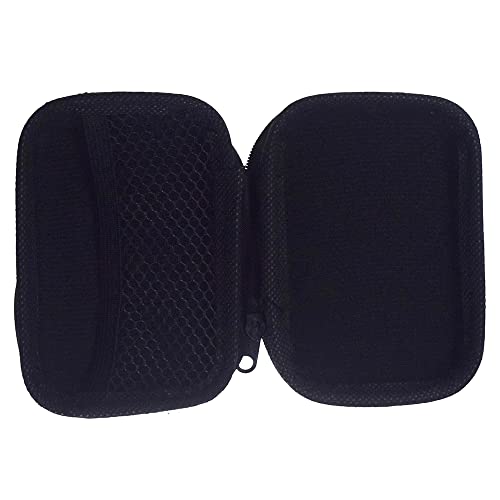 Portable Storage Hard Case Bag Holder Pouch Earphone Carrying Case for SD TF Card Earphone Headphone Earbuds iPod Bluetooth Headset and Charging Cable (Red) - color: Red