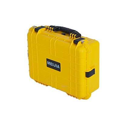 MEIJIA All Weather IP67 Waterproof Hard Camera Case,Hard Protective Case,Hard Case with Customizable Foam,Fit Use of Drones,Camera,Equipments,Pistols(Yellow,19.78x15.77x7.41inches) - color: Yellow, size: 19.78x15.77x7.41inches