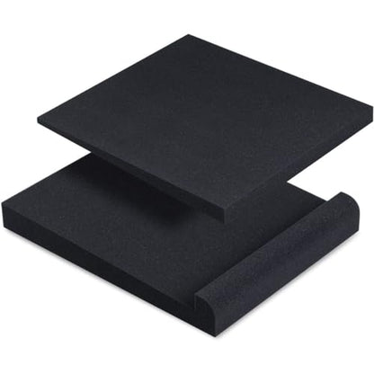 Studio Monitor Isolation Pads Pair, Reduce Vibrations Fits 6.5-8 Inch Large Speakers & Most Stands Pair | SMPad 8