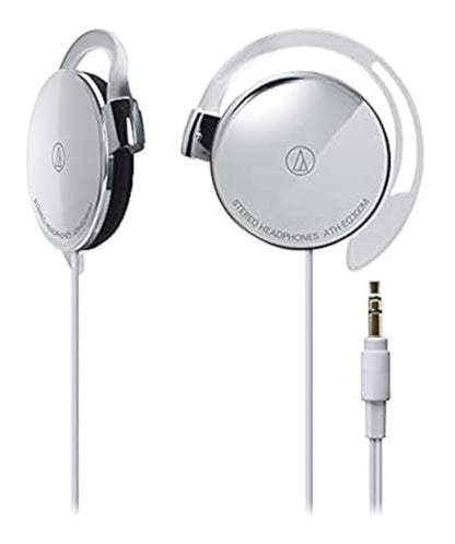 Audio Technica ATH-EQ300M SV Silver | Ear-Fit Headphones (Japan Import) - color: Silver