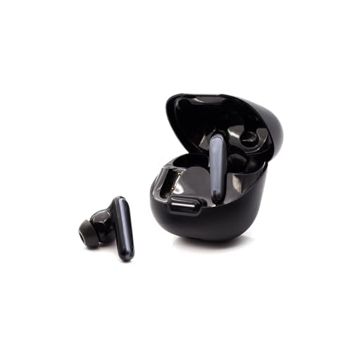 Klowcok Replacement Foam Ear Tips for Soundcore P40i / Liberty 4 NC Earbuds | Memory Foam Tips, 3 Pairs, S/M/L, Black