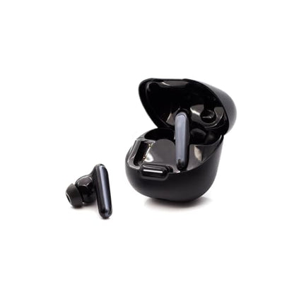 Klowcok Replacement Foam Ear Tips for Soundcore P40i / Liberty 4 NC Earbuds | Memory Foam Tips, 3 Pairs, S/M/L, Black