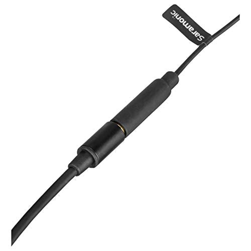 Saramonic LavMicro U1A Lavalier Lapel Microphone with Lightning for iPhone, or iPad with a Built-in 6.6-Foot (2m) Cable for Vlogging, Interviews, YouTube, TikTok, Live Streaming - style: Lightning - 6.6'