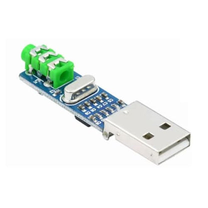 gotor PCM2704 Sound Card 5V DAC Decoder Board PCM2704 Mini USB Sound Card for PC Computer USB Powered