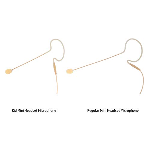 AVL630K-SH4 Tan Color Kids Mini Headset Microphone for Shure | For Shure