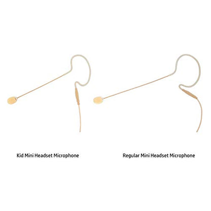 AVL630K-SH4 Tan Color Kids Mini Headset Microphone for Shure | For Shure