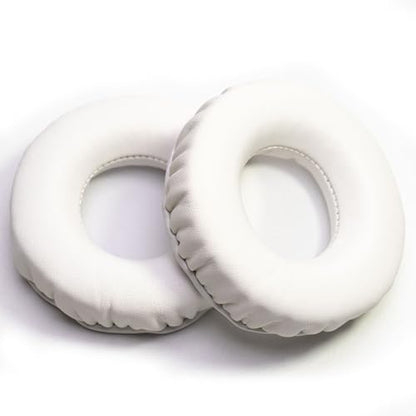 Soft Protein Leather Ear Pads for Pioneer HDJ CUE1 Cue One, HDJ500 DJ Headphone (White) - color: White