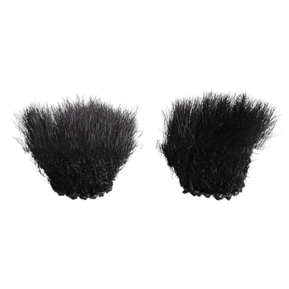 Windproof Furry Microphone Cover for 8 9 Sports Cameras, Noise Reduction Windshield Replacement for Outdoor Cycling and Biking