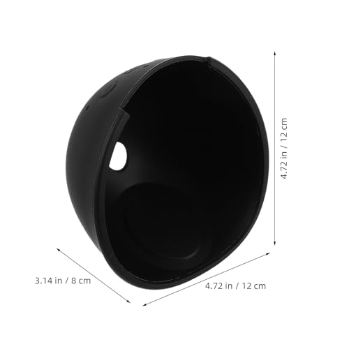 DOITOOL Silicone Echo Speaker Cover: Smart Speaker Protective Case Waterproof & Dustproof - Silicone Protector Portable Compatible for Amazon - color: Black