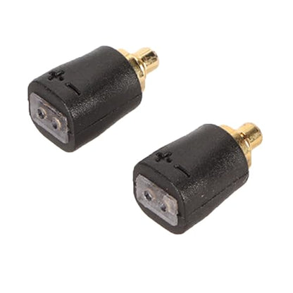 MMCX Cable Adapter Replacement for IE300 IE600 IE900 and N30 N40 N5005, MMCX to 0.78mm Female Connector Cable for HiFi Earphones with Durable One - Piece Des (Black) - color: Black