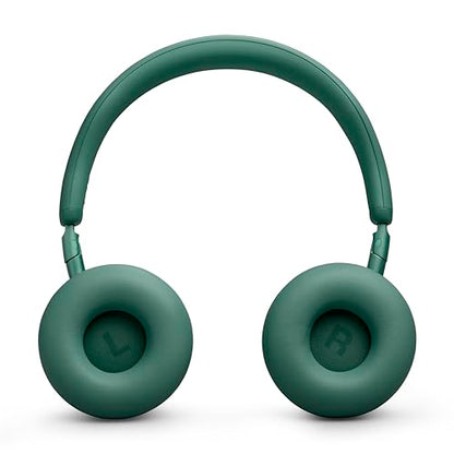 JBL Live 680NC - Noise Cancelling Headphones - Green | JBL Signature Sound with Hi-Res Audio wired and wireless, True Adaptive Noise Cancelling 20, real time calibration - color: Green