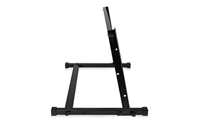 Gator Frameworks Angled Metal Desktop Rack Stand with Non-Slip Rubber Feet, 6U Rack Space (GFW-DESKTOPRK-06U) - size: 6 Rack Space