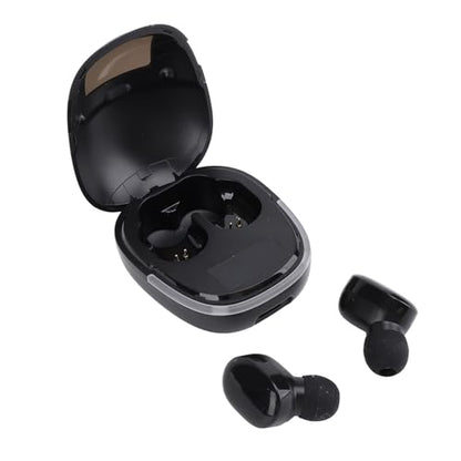 Fabater Translation Earbuds, 144 Languages Real Time 0.2S Speed Earbuds Translator, Language Translator with Bluetooth 5.3 Noise Reduction for iOS (Black)