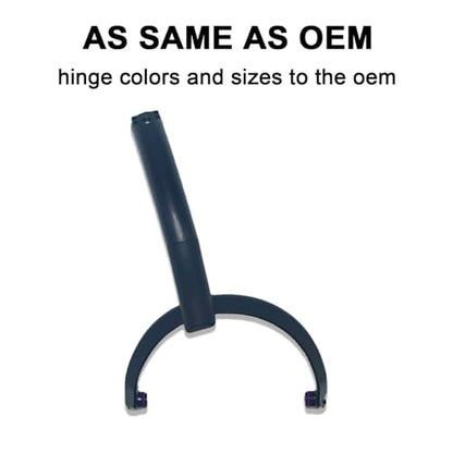 Adhiper Swivel Hinge Repair Kit for Sony WH-1000XM5 Headphone,Blue-Left | Durable Replacement Headband Hanger Bracket Parts Accessories,As Same As The OEM,for Professionals/People Who Like Challenges