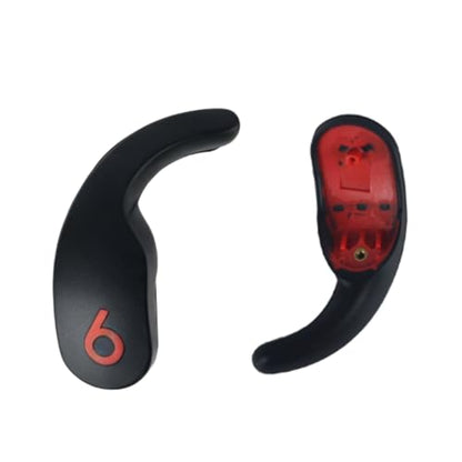 Fit Pro Ear Hook Wingtips for Beats Fit Pro Earbuds (Left & Right Black) | Durable Replacement Ear Hooks,Silicone Repair Parts Fit Pro Ear Wings Replacement