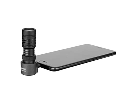 Saramonic SmartMic+UC Device-Mountable Shotgun Microphone with USB-C & Headphone Out for iPhone 15, Android Mobile Devices, New iPad & More - size: Shotgun USB-C