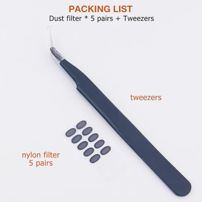 Replacement Dust Filter Mesh for Bose Earbuds & Amazon Echo Buds