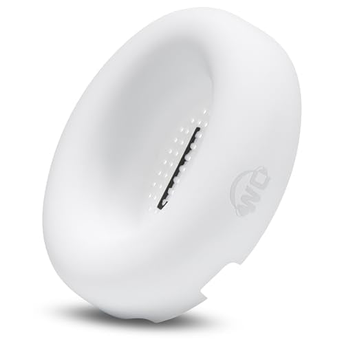 WC SweatZ QC Ultra - Patented Covers for Bose QuietComfort Ultra Gen 1 & 2 | Made by Wicked Cushions | Made with Premium Silicone, Sweatproof & Washable | White - color: White