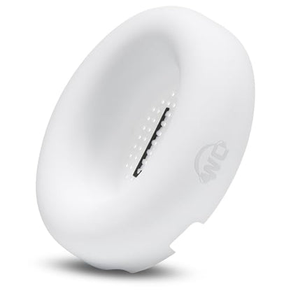 WC SweatZ QC Ultra - Patented Covers for Bose QuietComfort Ultra Gen 1 & 2 | Made by Wicked Cushions | Made with Premium Silicone, Sweatproof & Washable | White - color: White