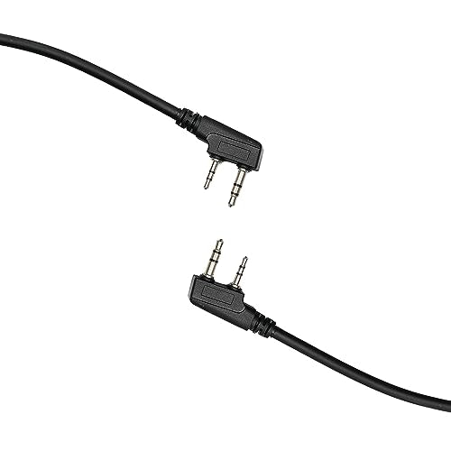 Civilian Z-Tactical U94 PTT Adapter Cable Plug Push to Talk for Baofeng UV-5R UV-82 BF-F8HP BF 888S Kenwood TK-308 TK-320 TK-2312 TK-3212 Walkie Talkie Two Way Radio