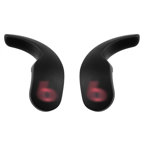 Replacement Ear Hooks Compatible with Beats Fit Pro (1st Gen, 2021) | Silicone Ear Wing Tips (1 Pairs, Black)