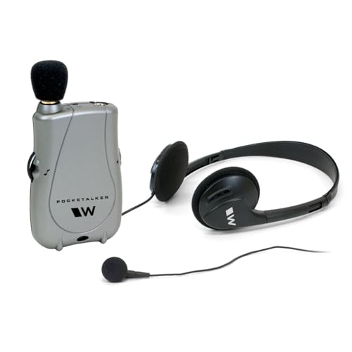 Williams Sound PockeTalker Ultra DUO Sound Amplifier with Headphone & Earbud
